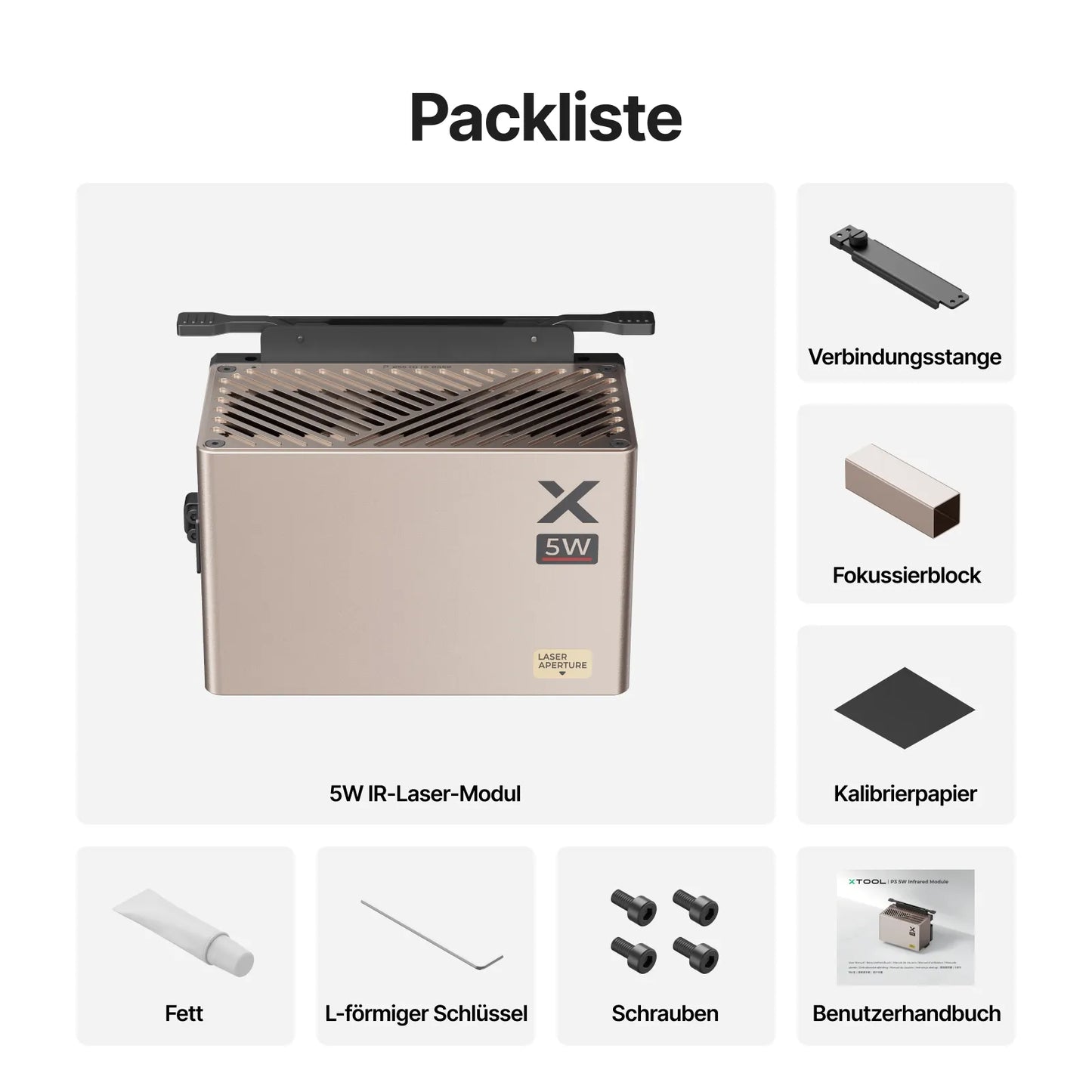 xTool P3 IR Module — official xTool product image 6