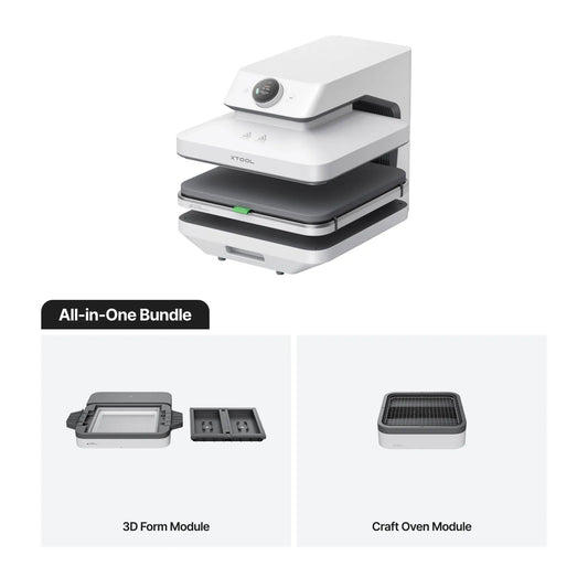 xTool WonderPress All-in-One Bundle — official xTool product image