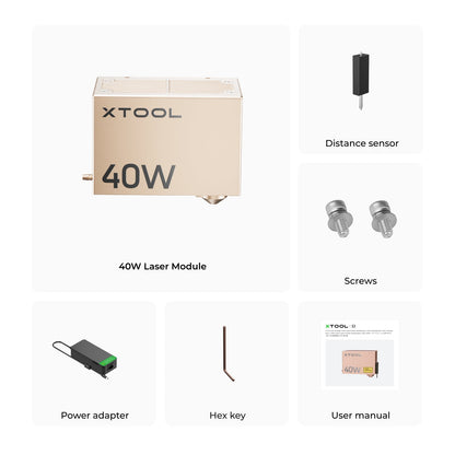 xTool S1 40W Laser Module — official xTool product image 2