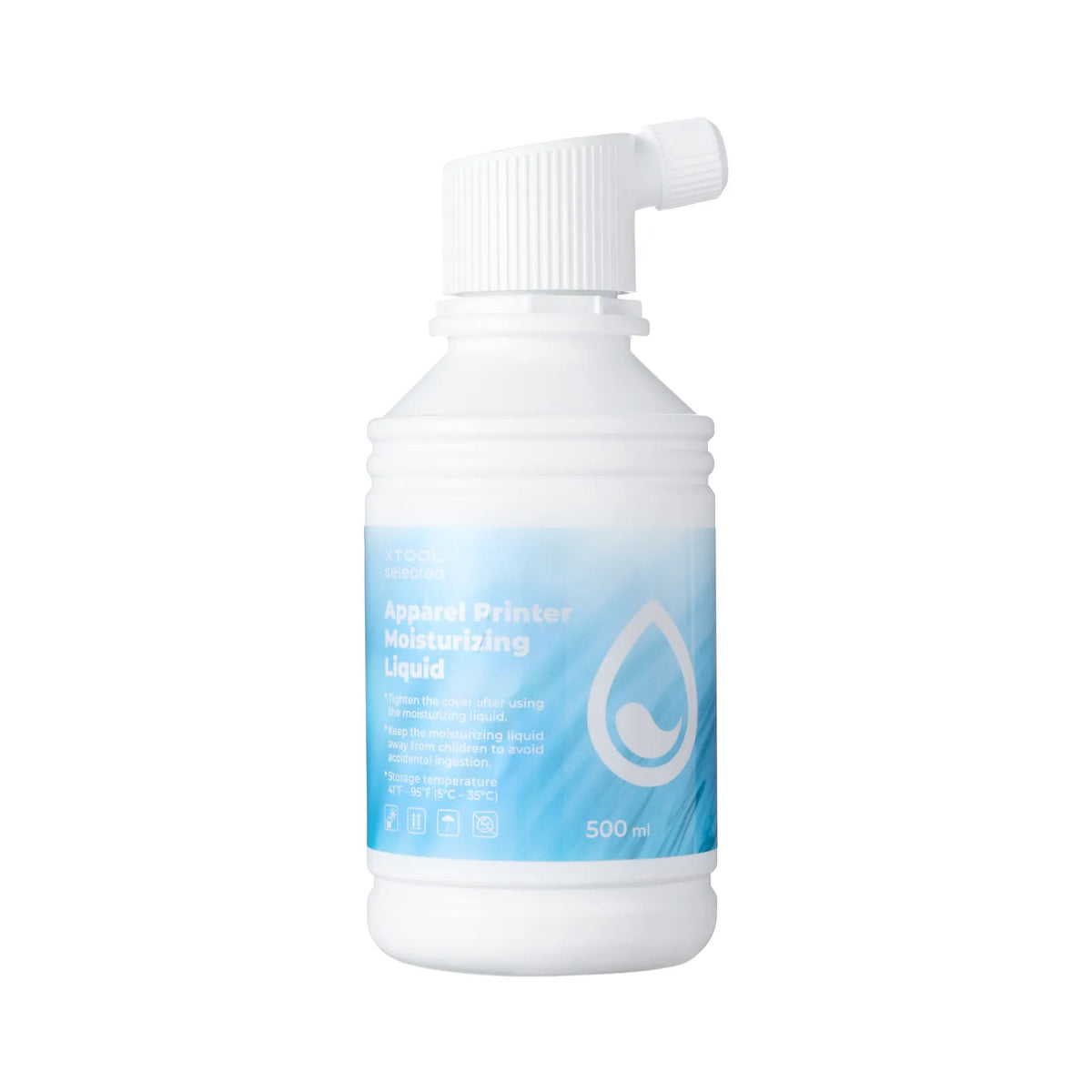 Apparel Printer Moisturizing Liquid 500 ml — official xTool product image