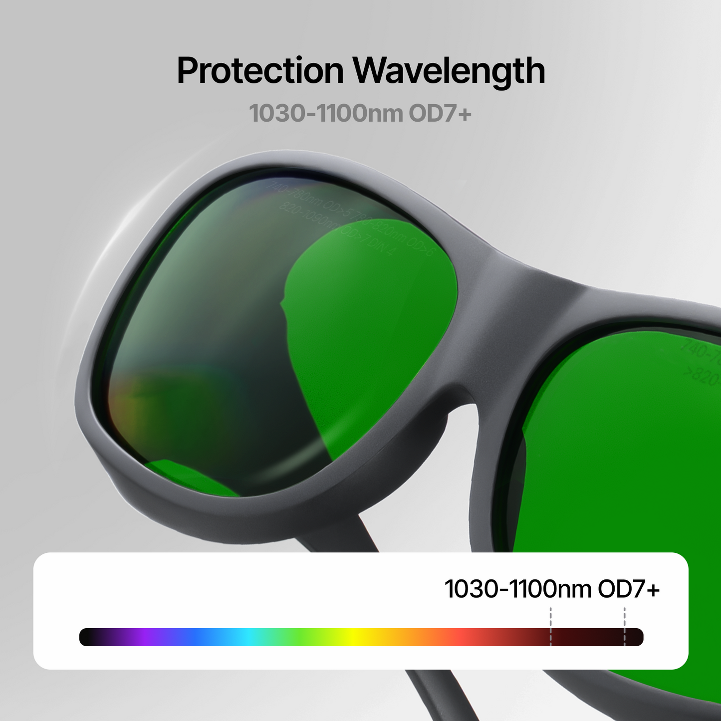 xTool 1080 nm Safety Goggles — official xTool product image 3