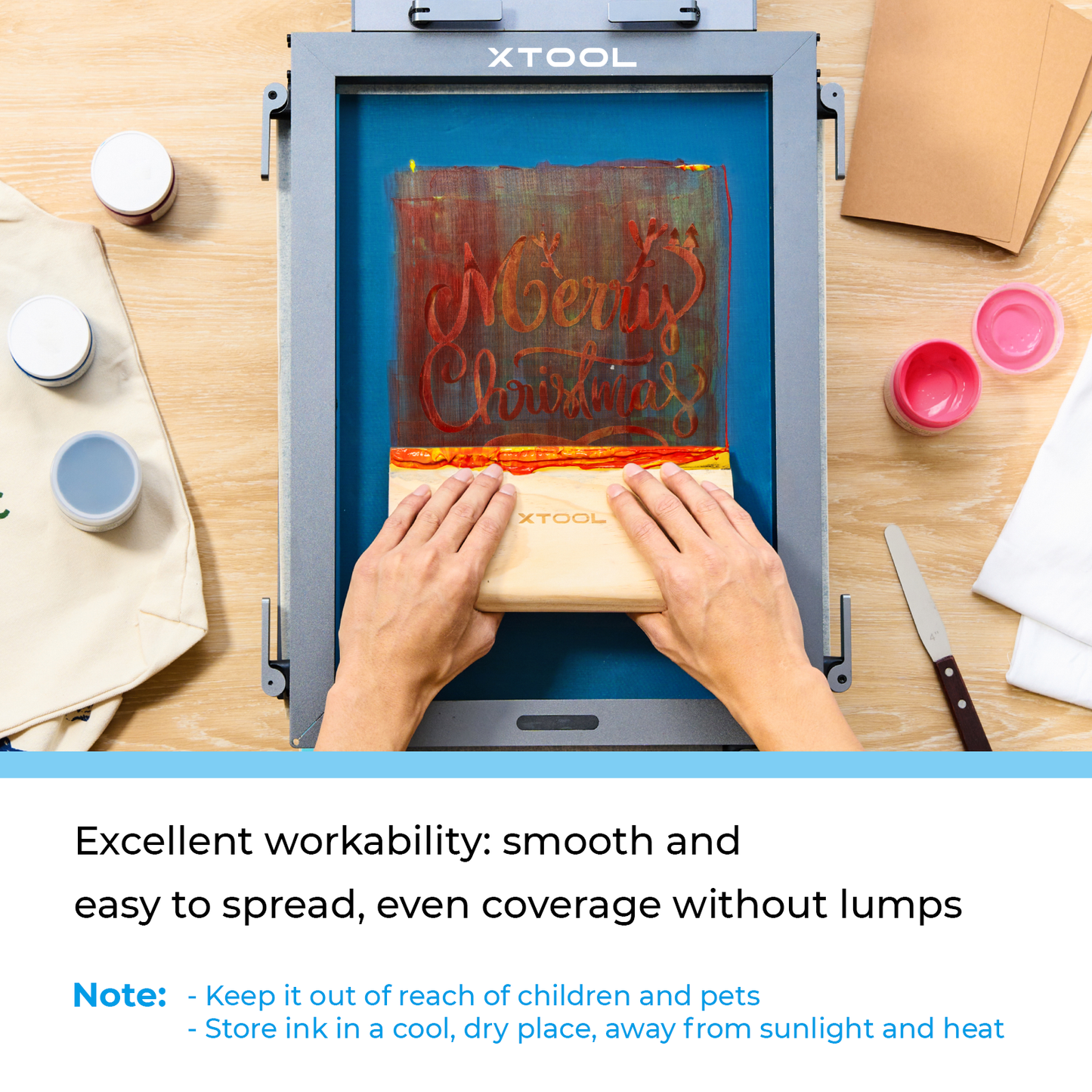 Puff Plastisol Ink - 100 ml x 4 — official xTool product image 3