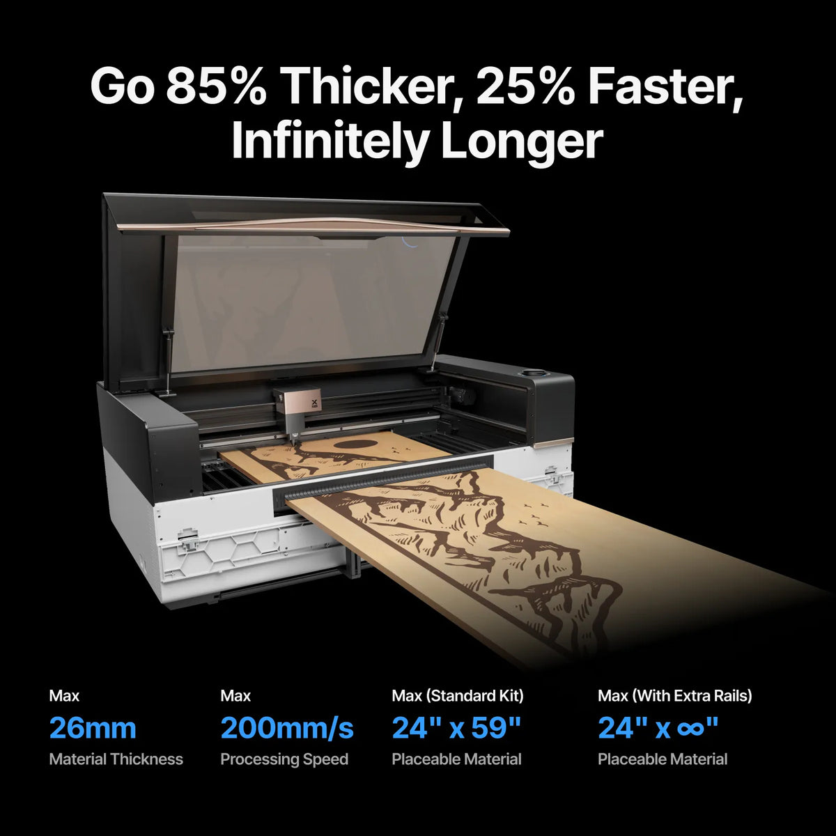 xTool P3 Auto Conveyor — official xTool product image 5