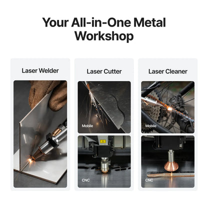 xTool MetalFab 800W Laser Welder and CNC Cutter — official xTool product image 6