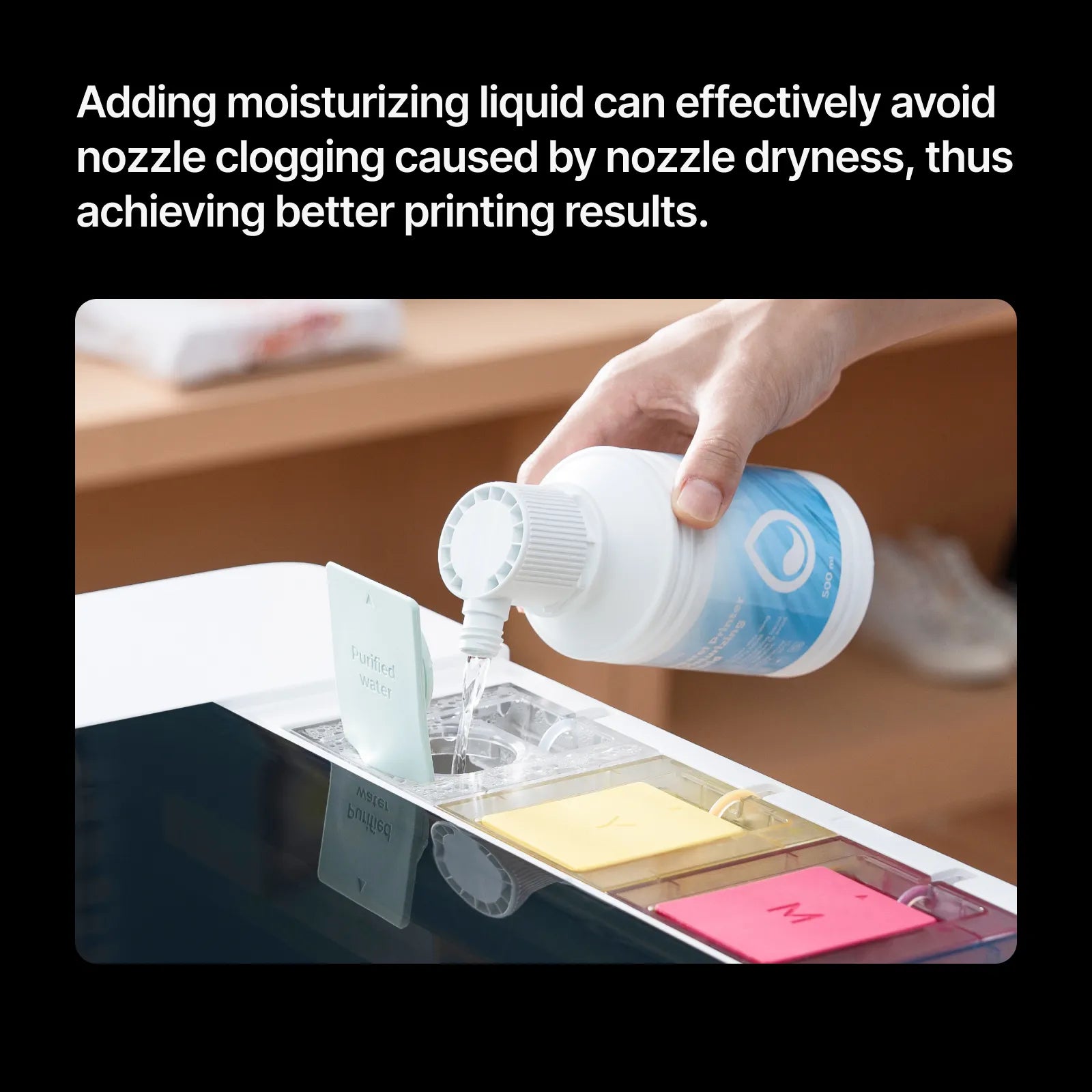 Apparel Printer Moisturizing Liquid 500 ml — official xTool product image 3