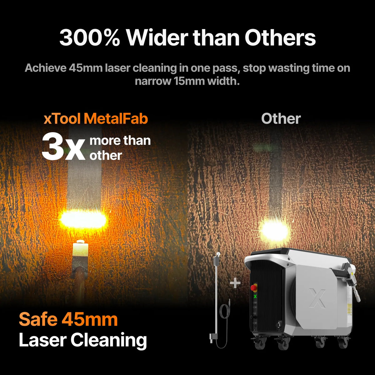 xTool MaxClean Cleaning Accessory — official xTool product image 3