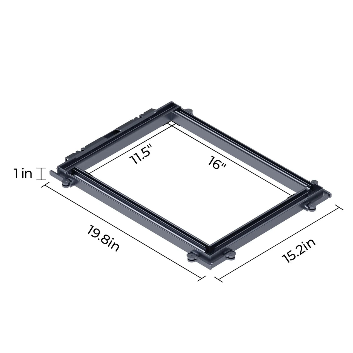 11.5 x 16 Screen Printing Frame — official xTool product image 3