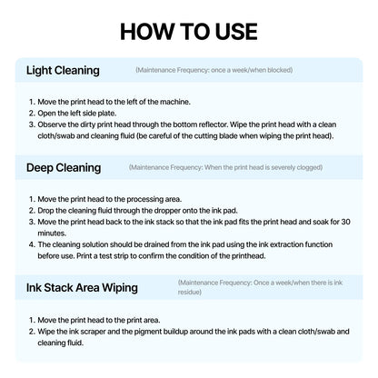 xTool Selected Apparel Printer Cleaning Liquid 100 ml — official xTool product image 3