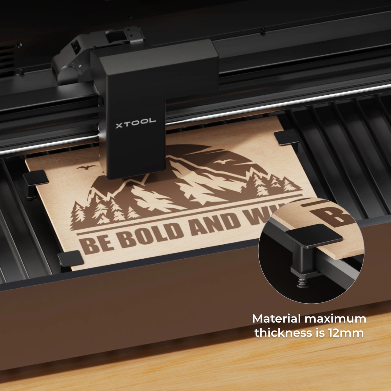 xTool P2 Material Clamps — official xTool product image 2