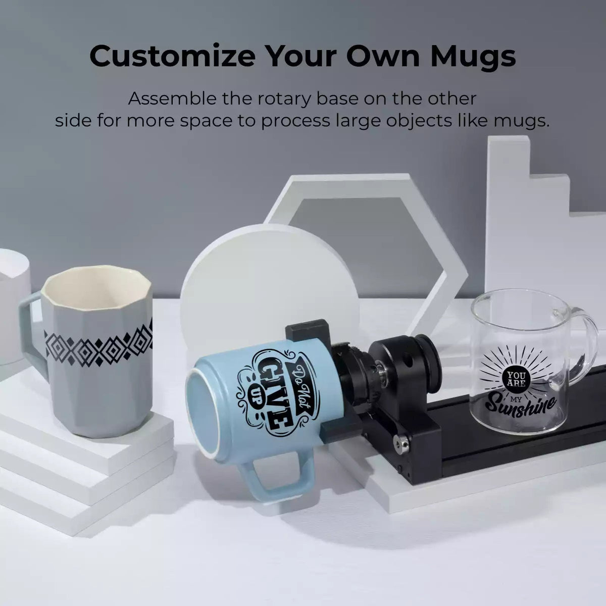 xTool RA2 Pro Rotary Accessory — official xTool product image 3