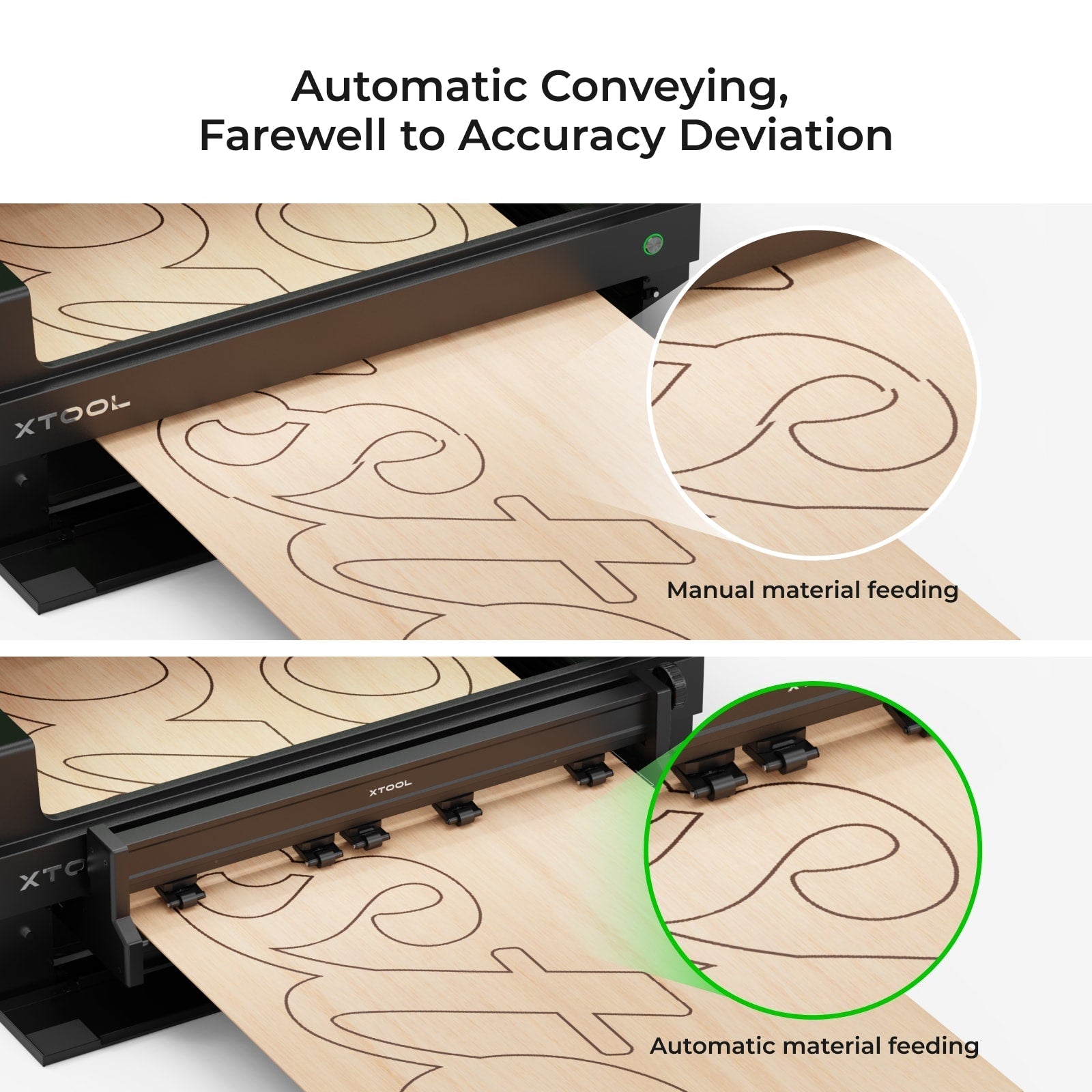 xTool S1 Auto Conveyor Class IV — official xTool product image 3