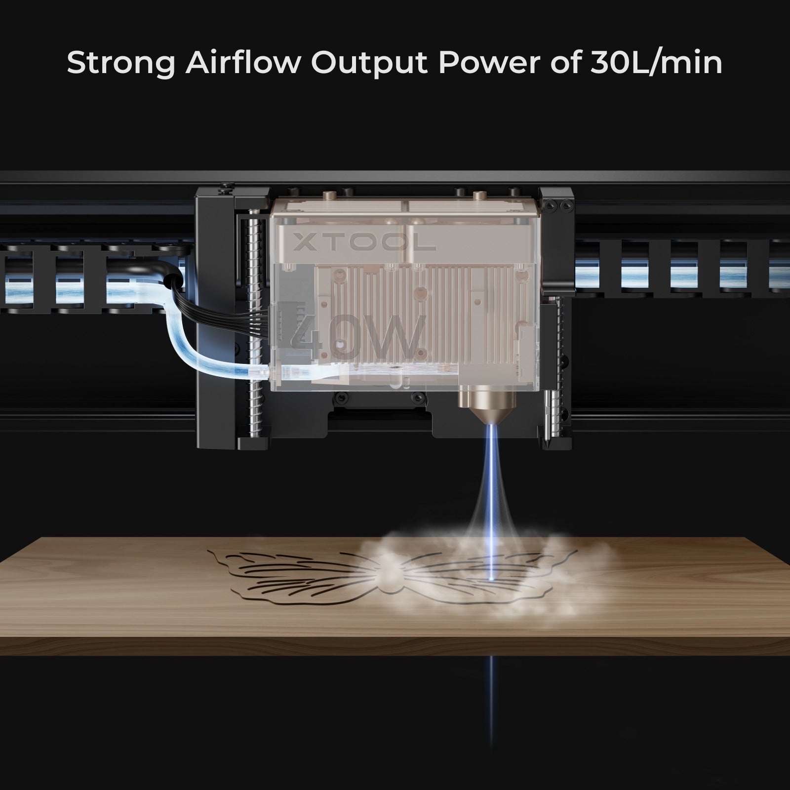 xTool S1 Air Assist 2.0 — official xTool product image 3