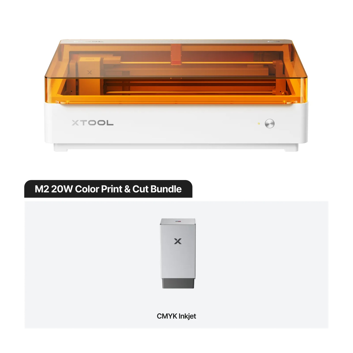 xTool M2 20W Color Print and Cut Bundle — official xTool product image