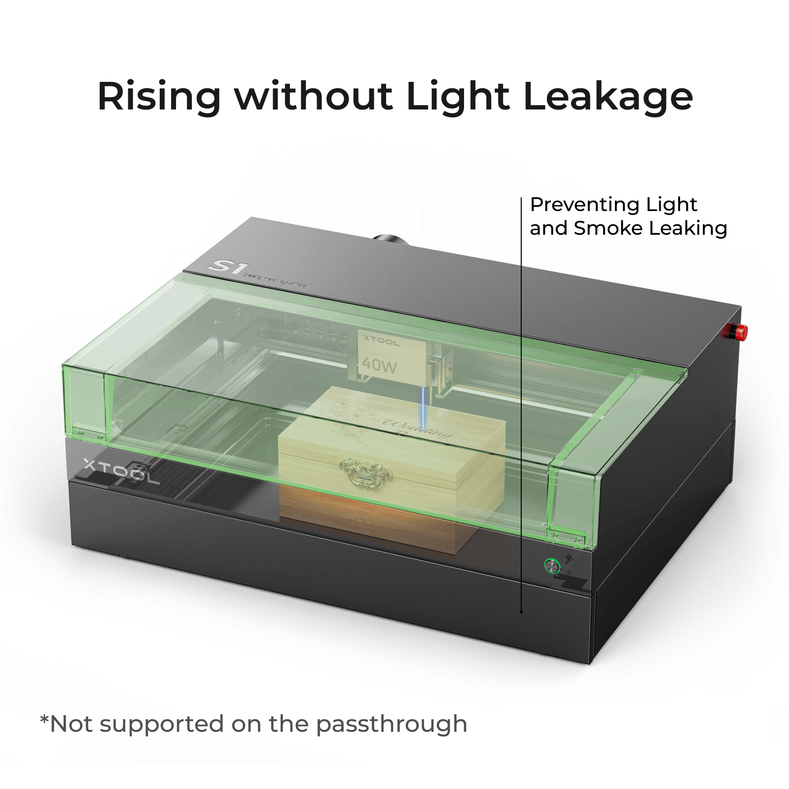 xTool S1 Riser Base Class IV — official xTool product image 2