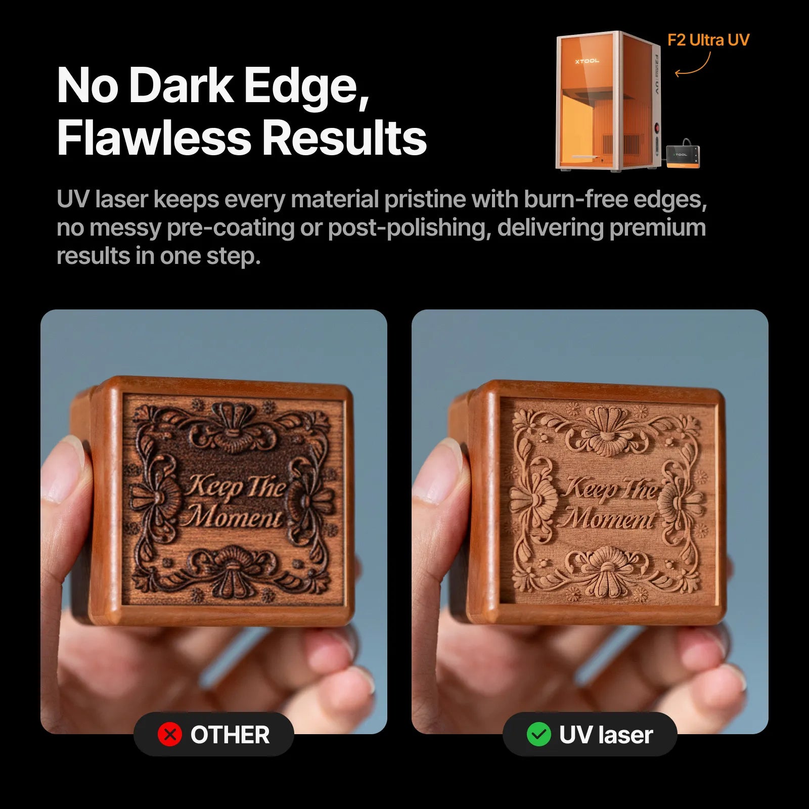 xTool F2 Ultra Single and F2 Ultra UV Duo Bundle — official xTool product image 5